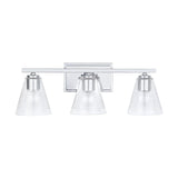 Capital Lighting 138333CH-493 Layla 3 Light Vanity Chrome