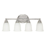 Capital Lighting 1084CH-132 Louis 4 Light Vanity Chrome