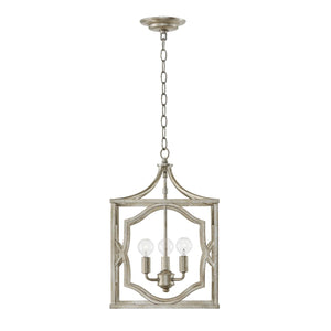Capital Lighting 9481AS Blakely 3 Light Foyer Antique Silver