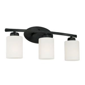 Capital Lighting 115231MB-338 Dixon 3 Light Vanity Matte Black