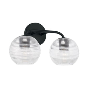 Capital Lighting 149921MB-544 Dolan 2 Light Vanity Matte Black