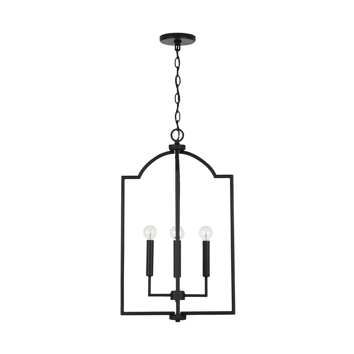 Capital Lighting 539341MB Carter 4 Light Foyer Matte Black