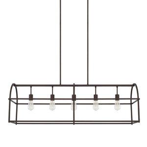 Capital Lighting 825751BZ Aubrey 5 Light Island Bronze