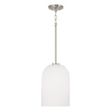 Capital Lighting 348811BN Lawson 1 Light Pendant Brushed Nickel