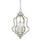 Capital Lighting 9894AS Blair 4 Light Foyer Antique Silver