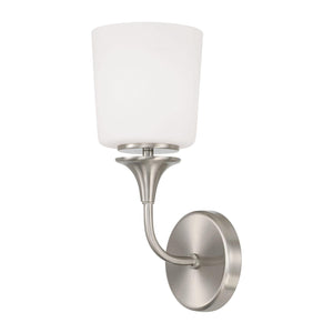 Capital Lighting 648911BN-541 Presley 1 Light Sconce Brushed Nickel