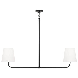 Capital Lighting 849421MB Brody 2 Light Island Matte Black