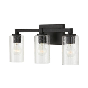 Capital Lighting 119831BI-435 Ravenwood 3 Light Vanity Black Iron