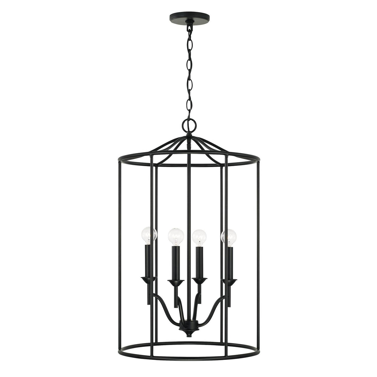 Capital Lighting 542041MB Peyton 4 Light Foyer Matte Black