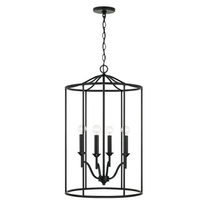 Capital Lighting 542041MB Peyton 4 Light Foyer Matte Black