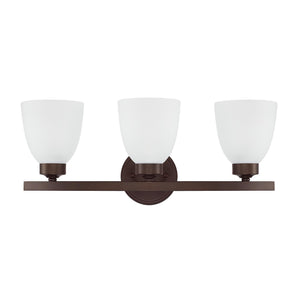 Capital Lighting 114331BZ-333 Jameson 3 Light Vanity Bronze