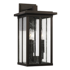 Capital Lighting 943832OZ Barrett 3 Light Outdoor Wall Lantern Oiled Bronze