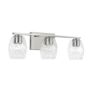 Capital Lighting 145331BN-525 Lucas 3 Light Vanity Brushed Nickel