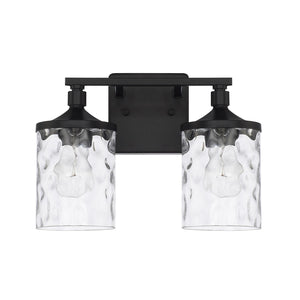 Capital Lighting 128821MB-451 Colton 2 Light Vanity Matte Black