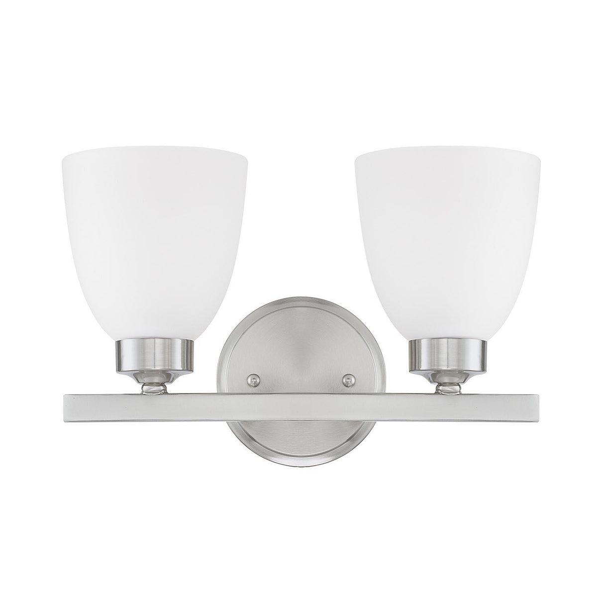 Capital Lighting 114321BN-333 Jameson 2 Light Vanity Brushed Nickel