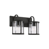 Capital Lighting 144921BI-527 Brennen 2 Light Vanity Black Iron