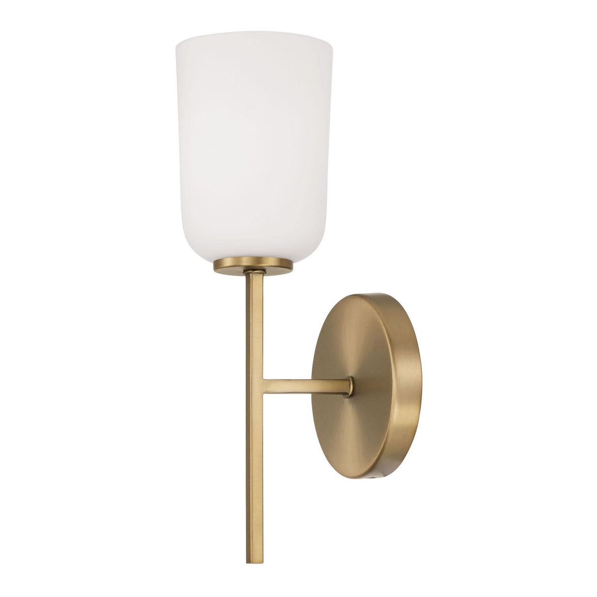 Capital Lighting 648811AD-542 Lawson 1 Light Sconce Aged Brass