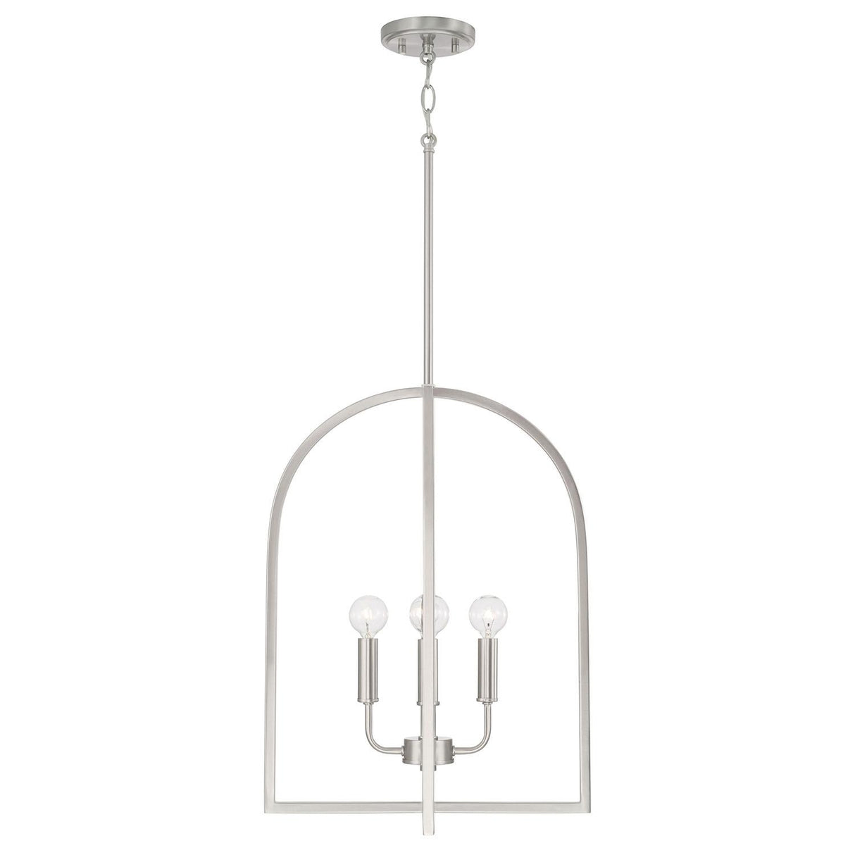 Capital Lighting 548841BN Lawson 4 Light Foyer Brushed Nickel