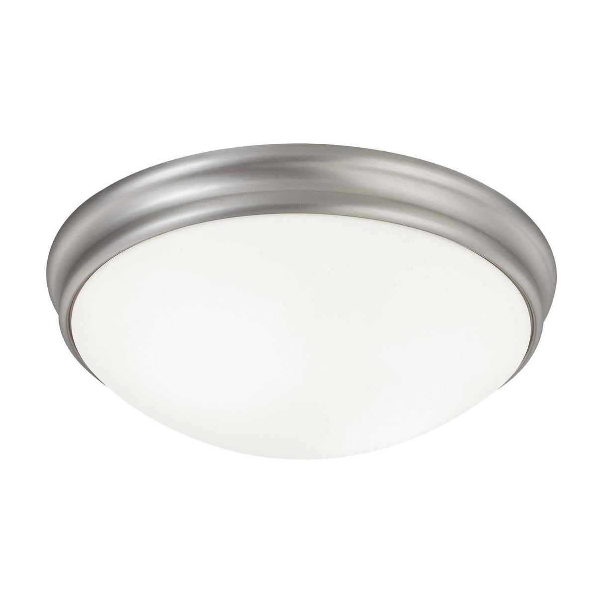 Capital Lighting 2032MN Hansen 2 Light Flush Mount Matte Nickel