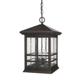 Capital Lighting 9914OB Preston 4 Light Outdoor Hanging Lantern Old Bronze