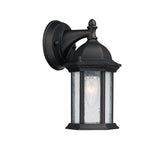 Capital Lighting 9831BK Main Street 1 Light Outdoor Wall Lantern Black