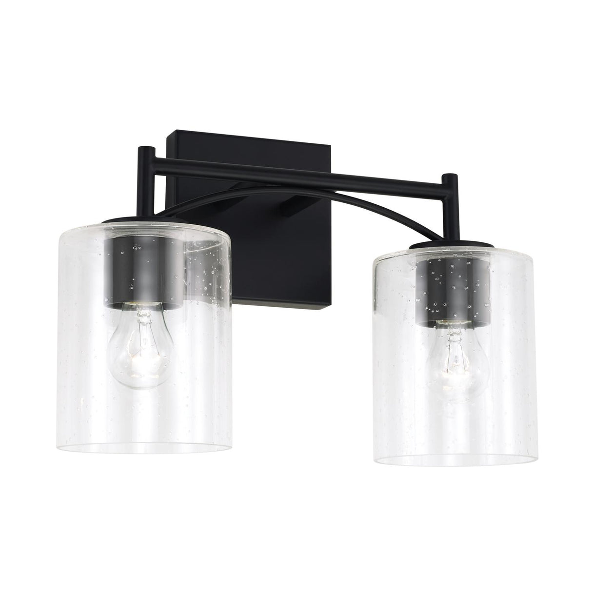 Capital Lighting 142021MB-510 Peyton 2 Light Vanity Matte Black