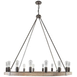 Capital Lighting 430501UW Austin 16 Light Chandelier Urban Wash