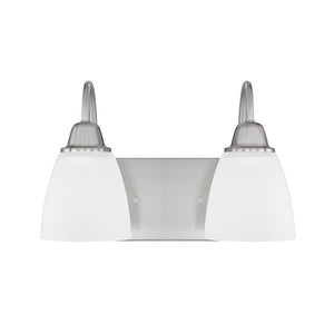 Capital Lighting 115121BN-337 Trenton 2 Light Vanity Brushed Nickel