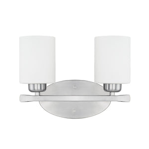 Capital Lighting 115221BN-338 Dixon 2 Light Vanity Brushed Nickel