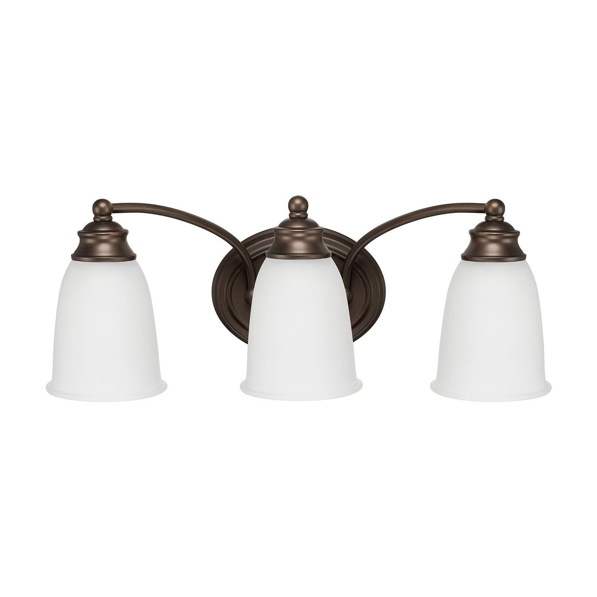 Capital Lighting 1088BB-132 Clarke 3 Light Vanity Burnished Bronze