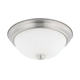 Capital Lighting 214721BN Bates 2 Light Flush Mount Brushed Nickel