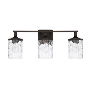Capital Lighting 128831BZ-451 Colton 3 Light Vanity Bronze