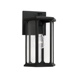 Capital Lighting 946611BK Walton 1 Light Outdoor Wall Lantern Black