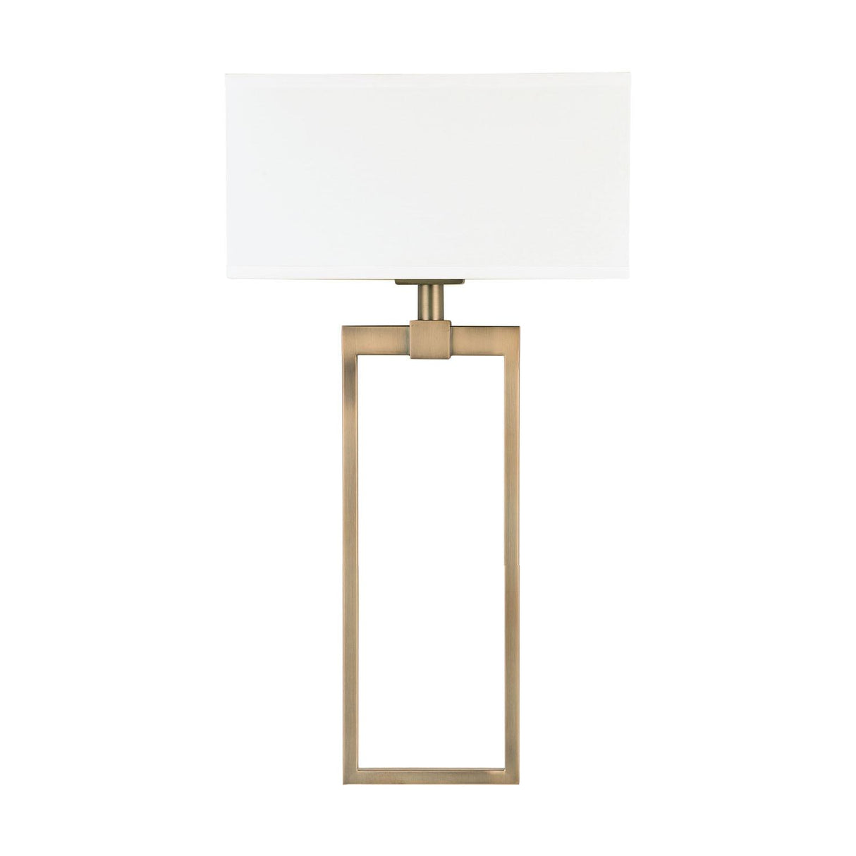 Capital Lighting 633321AD Lynden 2 Light Sconce Aged Brass