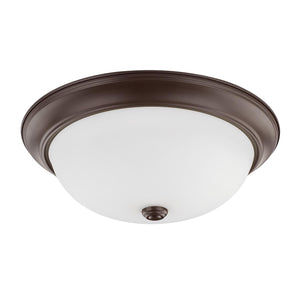 Capital Lighting 214731BZ Bates 3 Light Flush Mount Bronze