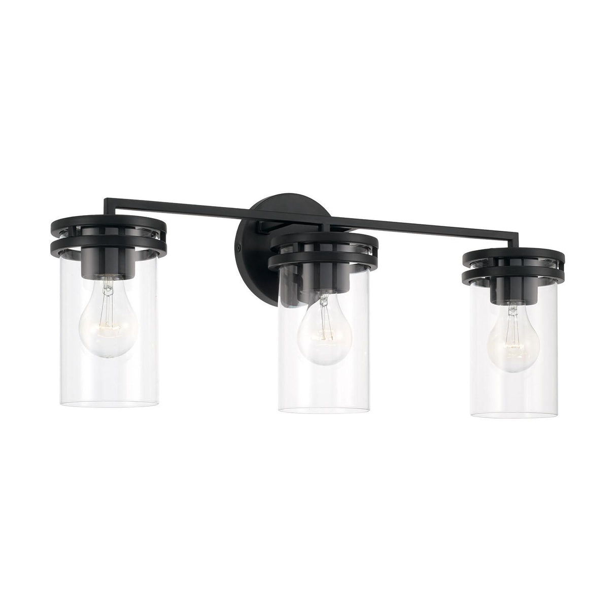 Capital Lighting 148731MB-539 Fuller 3 Light Vanity Matte Black