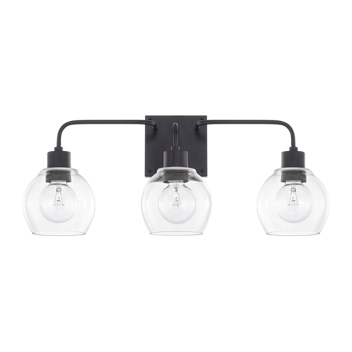 Capital Lighting 120031MB-426 Tanner 3 Light Vanity Matte Black