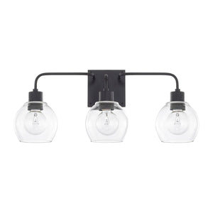 Capital Lighting 120031MB-426 Tanner 3 Light Vanity Matte Black
