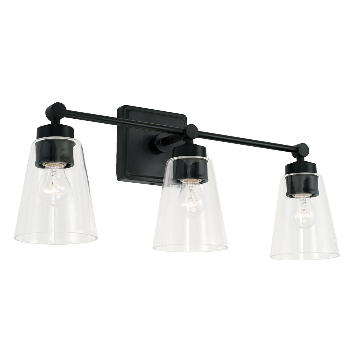 Capital Lighting 121831MB-432 Rory 3 Light Vanity Matte Black