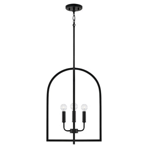 Capital Lighting 548841MB Lawson 4 Light Foyer Matte Black