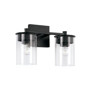Capital Lighting 146821MB-532 Mason 2 Light Vanity Matte Black