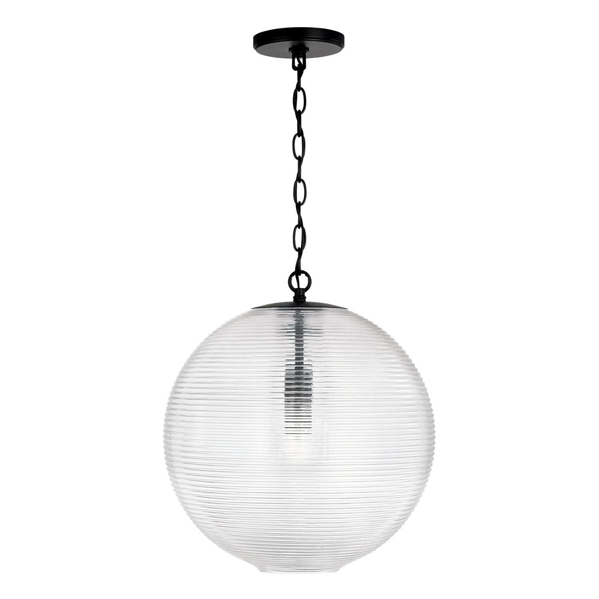 Capital Lighting 349911MB Dolan 1 Light Pendant Matte Black