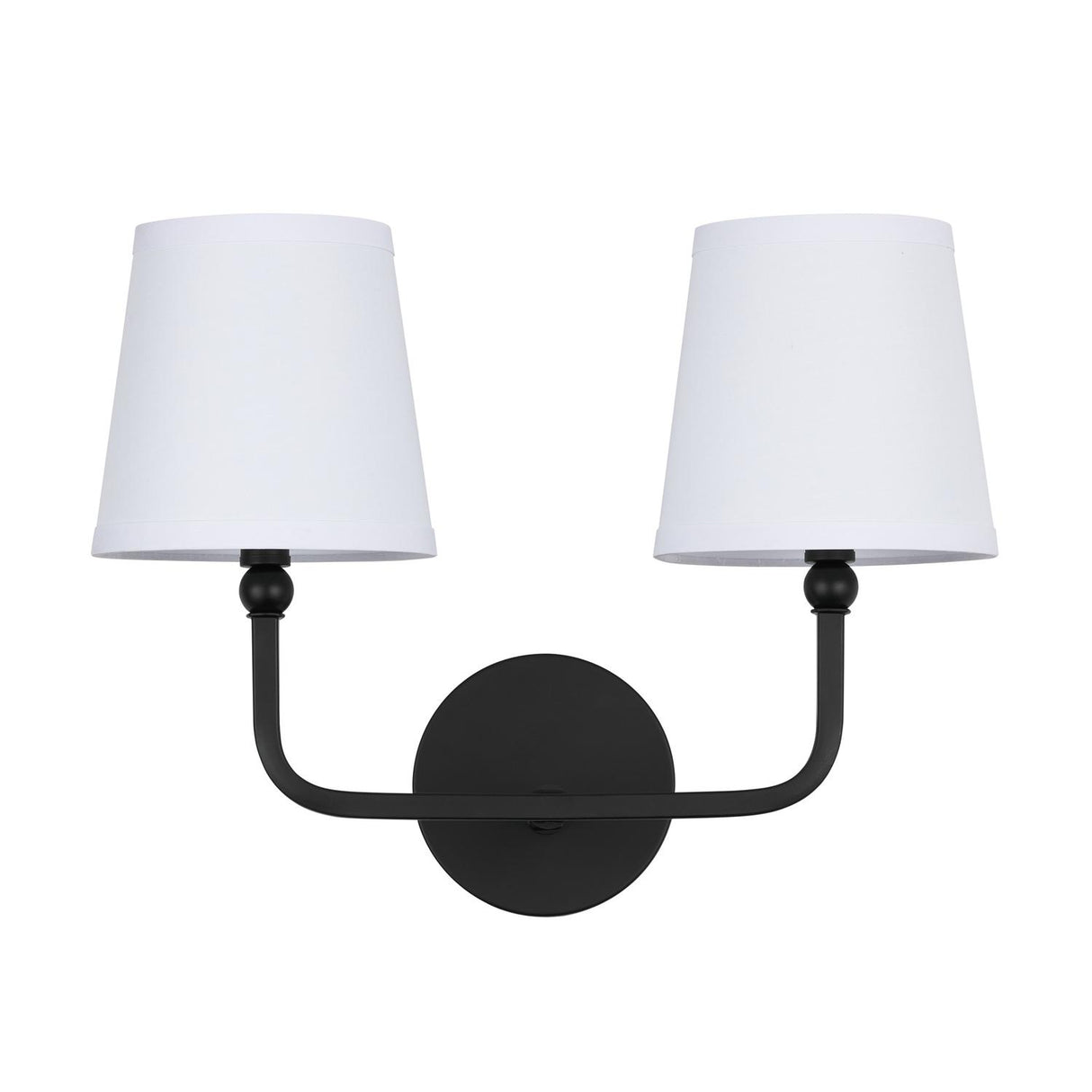 Capital Lighting 119321MB-674 Dawson 2 Light Vanity Matte Black