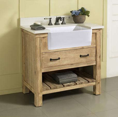 Napa 36" Farmhouse Vanity - Sonoma Sand