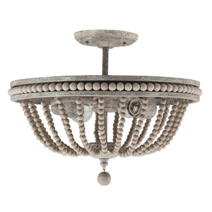 Capital Lighting 229521MS Kayla 2 Light Semi Flush Mystic Sand