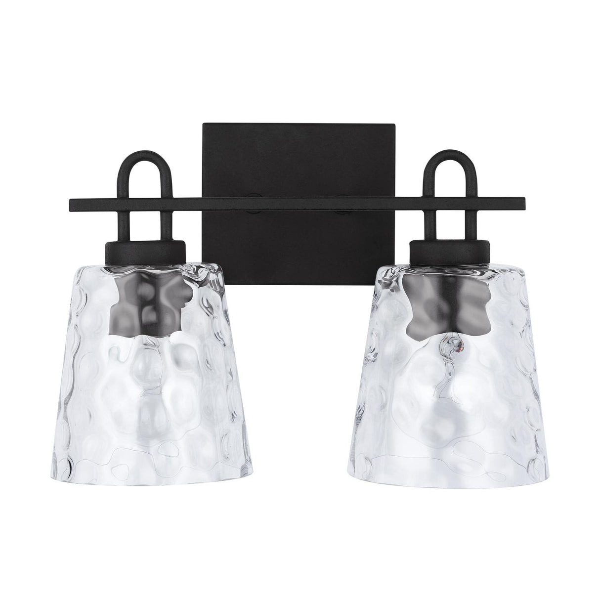 Capital Lighting 138322BI-492 Fenton 2 Light Vanity Black Iron