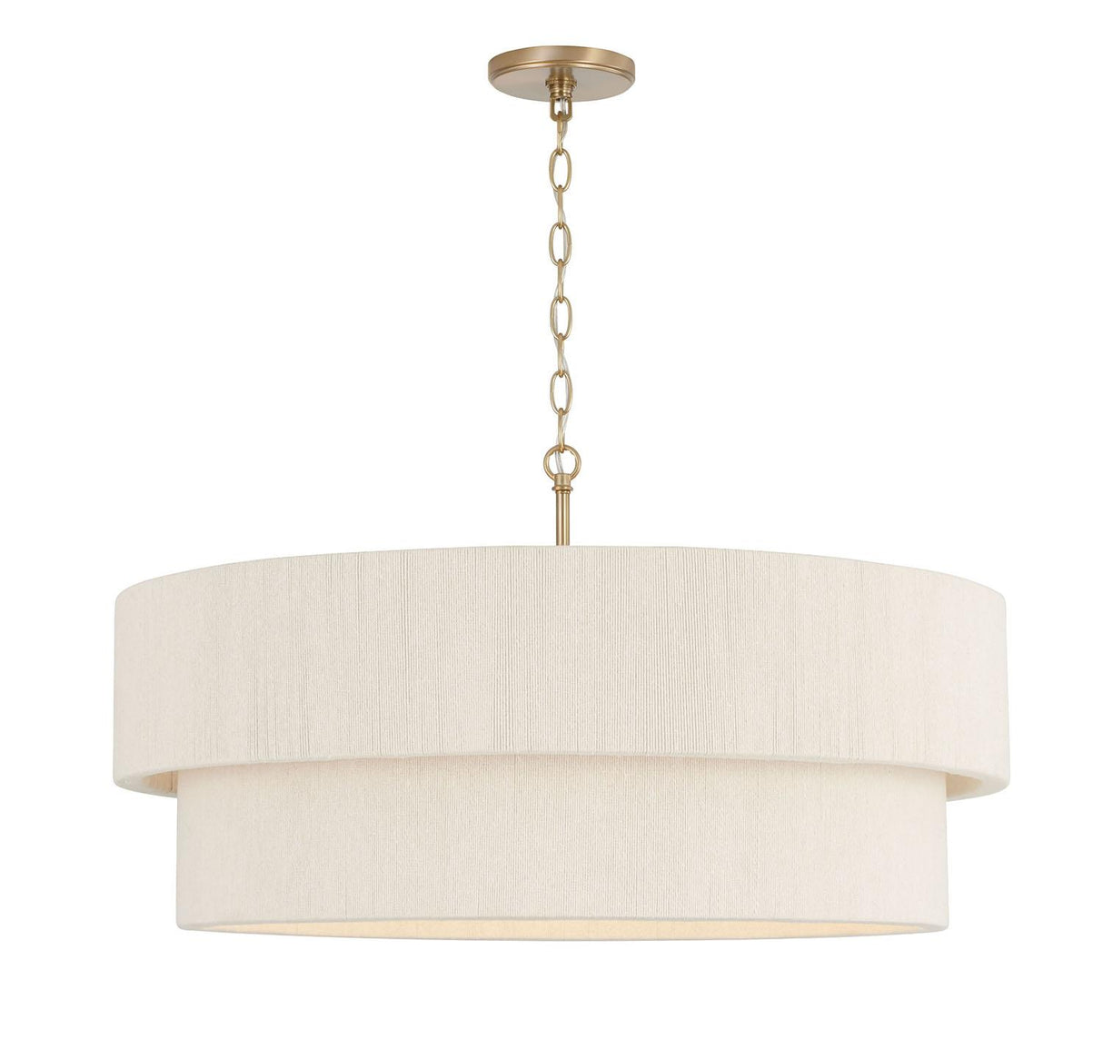 Capital Lighting 349842MA Delaney 4 Light Pendant Matte Brass