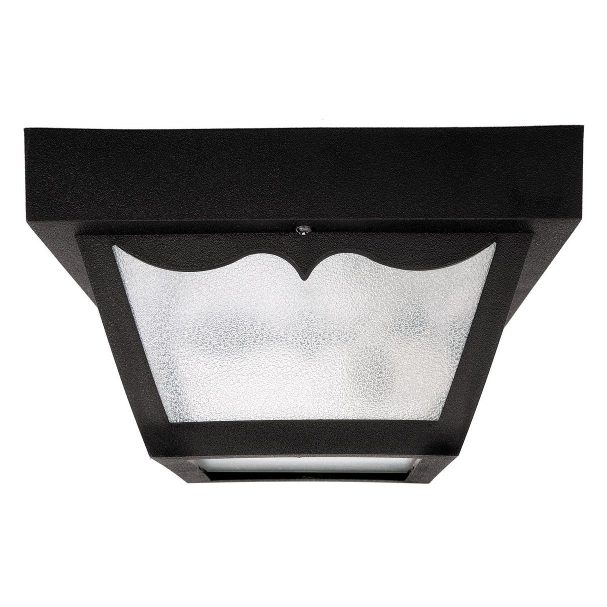 Capital Lighting 9237BK Outdoor 1 Light Outdoor Flush Mount Black