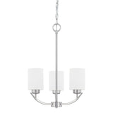 Capital Lighting 415231BN-338 Dixon 3 Light Chandelier Brushed Nickel