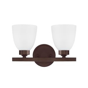 Capital Lighting 114321BZ-333 Jameson 2 Light Vanity Bronze